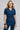 Bluza medyczna damska Aria Granatowy szafirowy